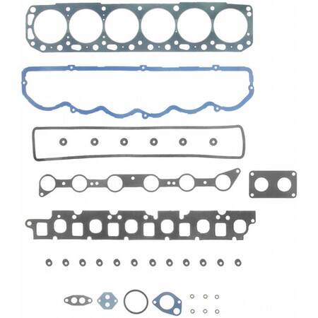 Fel-Pro Ford-Trk&Ind 30049L87-91 Head Gasket Set, Hs8168Pt-5 HS8168PT-5